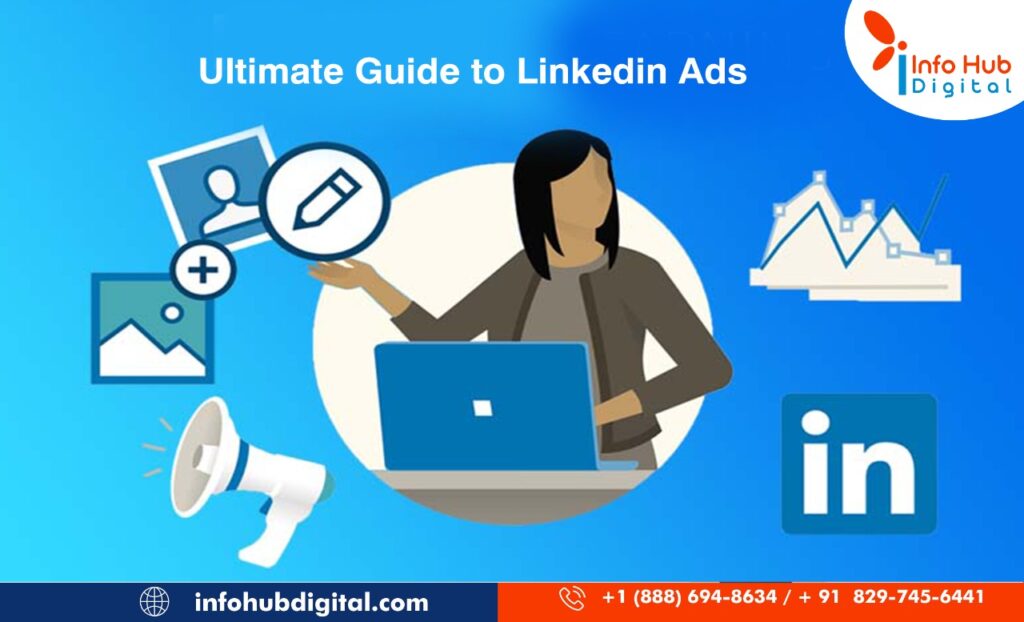 Ultimate Guide to LinkedIn Ads, Linkedin Advertisement, Linkedin Ads, Info Hub Digital, Social media Marketing, Social Media