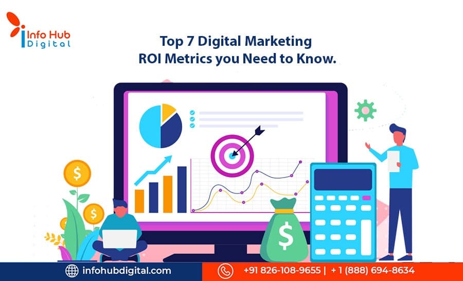 Top 7 Digital Marketing ROI Metrics you Need to Know , Digital marketing agency near me, ROI Driven digital marketing agency, Digital marketing company near me, Digital marketing services in india