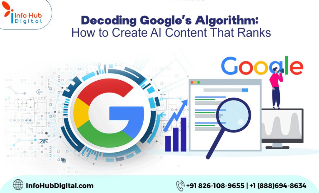 Discover effective SEO strategies with AI-powered content. Decode Google's algorithm for top rankings & engaging user experiences.